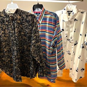 Chaps 2xl no iron button down shirts